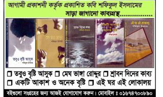 কবি শফিকুল ইসলামের সাড়া জাগানো কাব্যগ্রন্থসমূহঃ